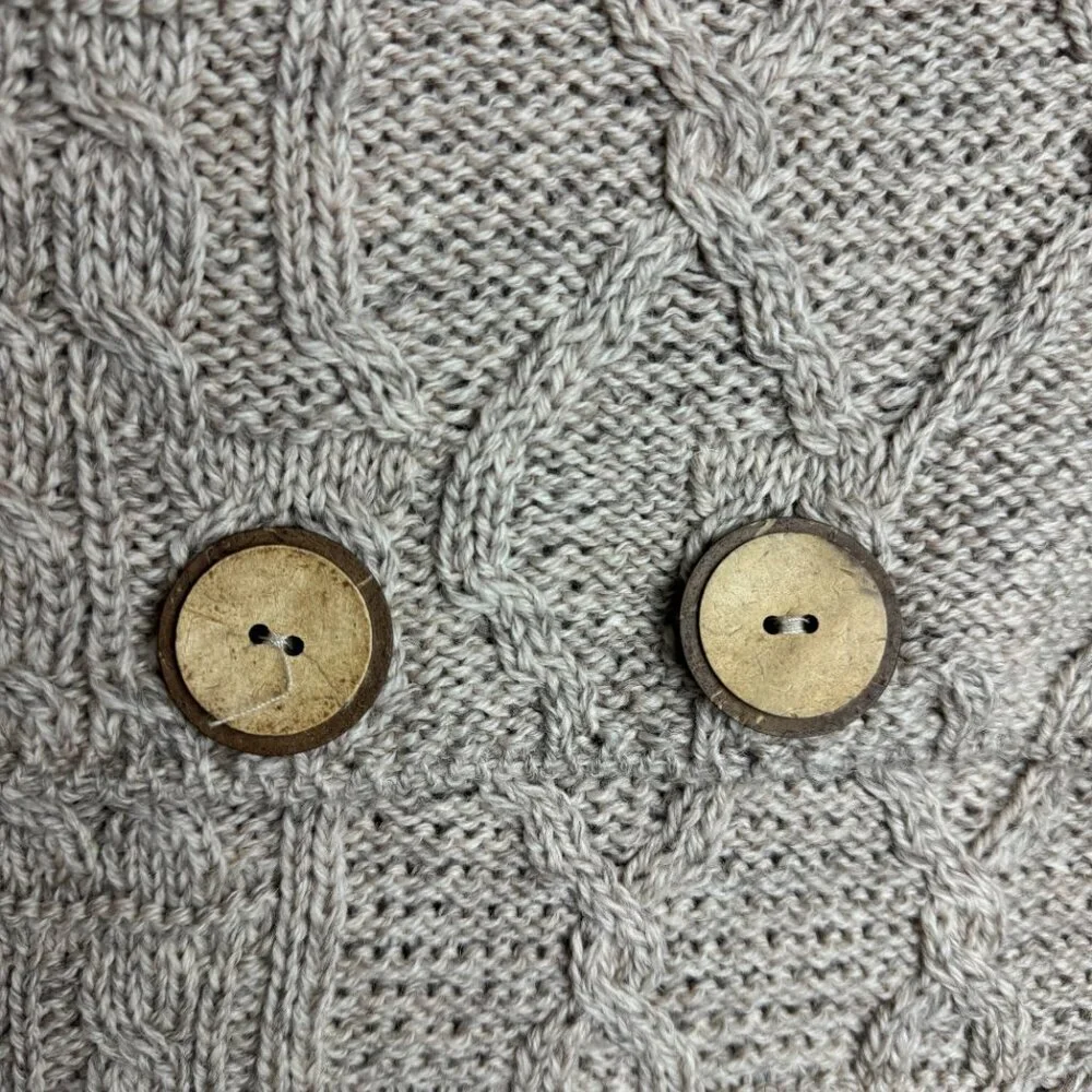 ARAN - Knit Cushion Cover 100% Merino Wool  IRELAND